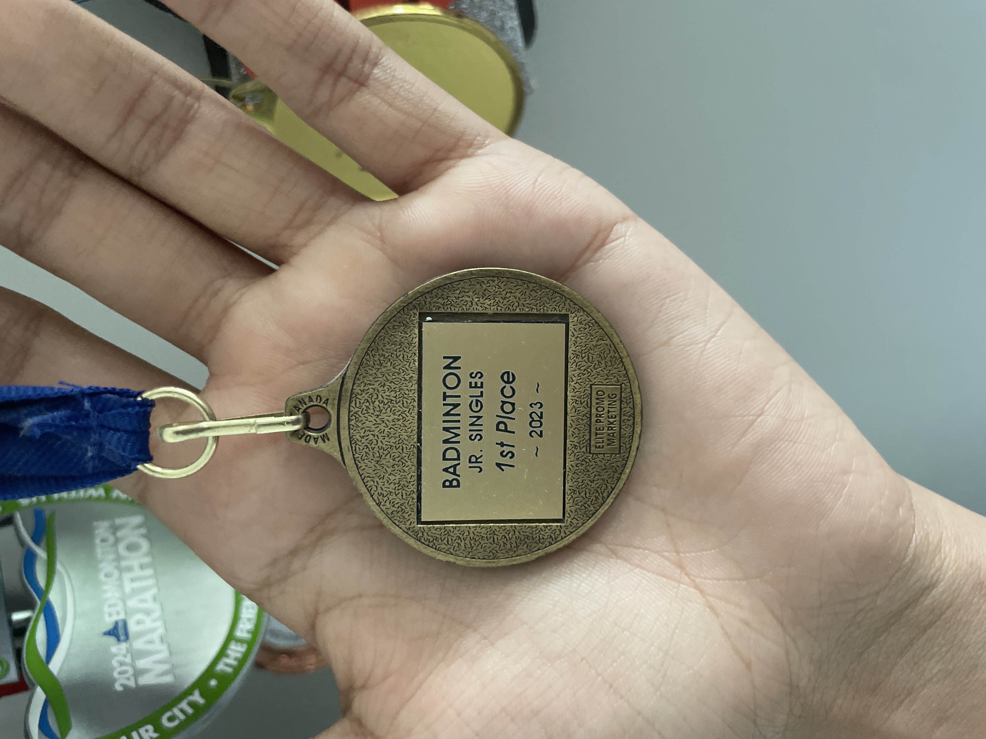 Badminton Medal